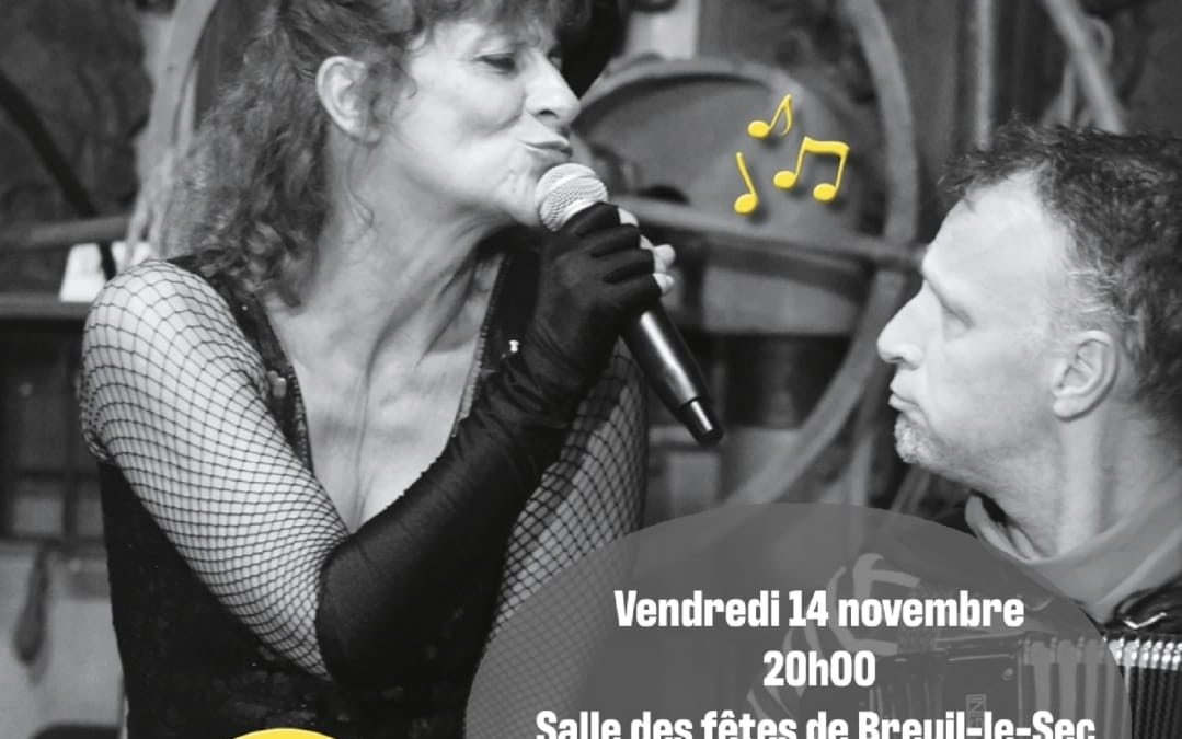 ADELE CHIGNON – VENDREDI 14 NOVEMBRE A 20H – SALLE DES FETES DE BREUIL-LE-SEC