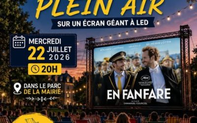 Cinéma plein air – Mercredi 22 juillet 20h – EN FANFARE