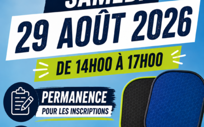 INSCRIPTION TENNIS 2026-2027